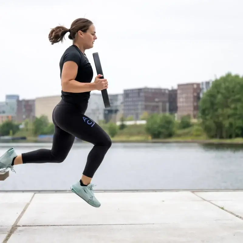 AC in your corner strength training program image of someone strength training