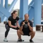 1-on-1 Personalized Strength Training Programs, image of the owners workout out together